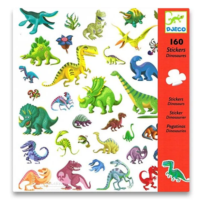 Hlavný obrázok produktu Samolepky Djeco Dinosauři