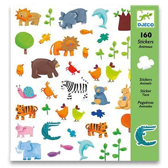 Hlavný obrázok produktu Samolepky Djeco ZOO