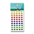 Samolepky Maildor 3D Cooky Viacfarebné srdcia