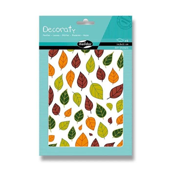 Hlavný obrázok produktu Samolepky Maildor Decoraty Listy