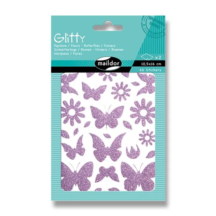 Hlavný obrázok produktu Samolepky Maildor Glitty Louka