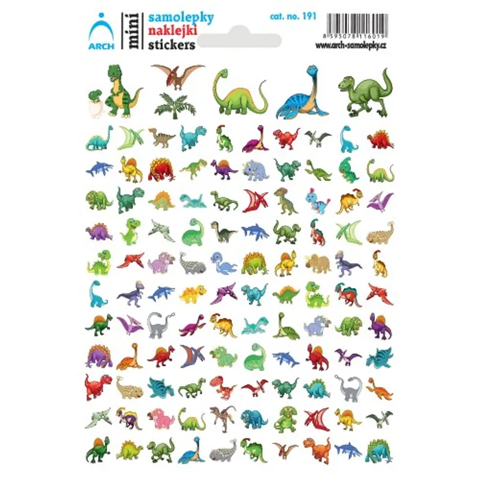 Hlavný obrázok produktu Samolepky "Dinosauříci"