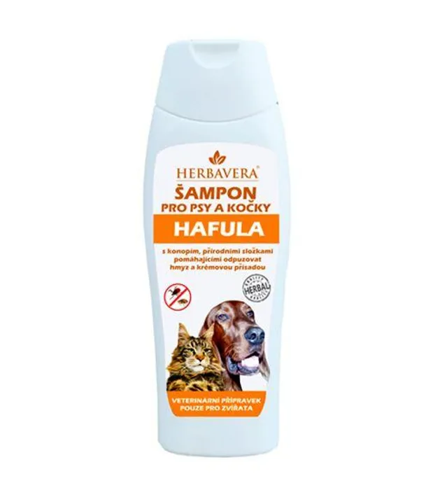 Hlavný obrázok produktu Šampon antiparazitní pro psy a kočky HAFULA 250 ml