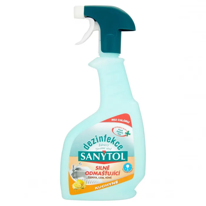Hlavný obrázok produktu Sanytol dezinfekční odmašťující čistič na kuchyně 500 ml