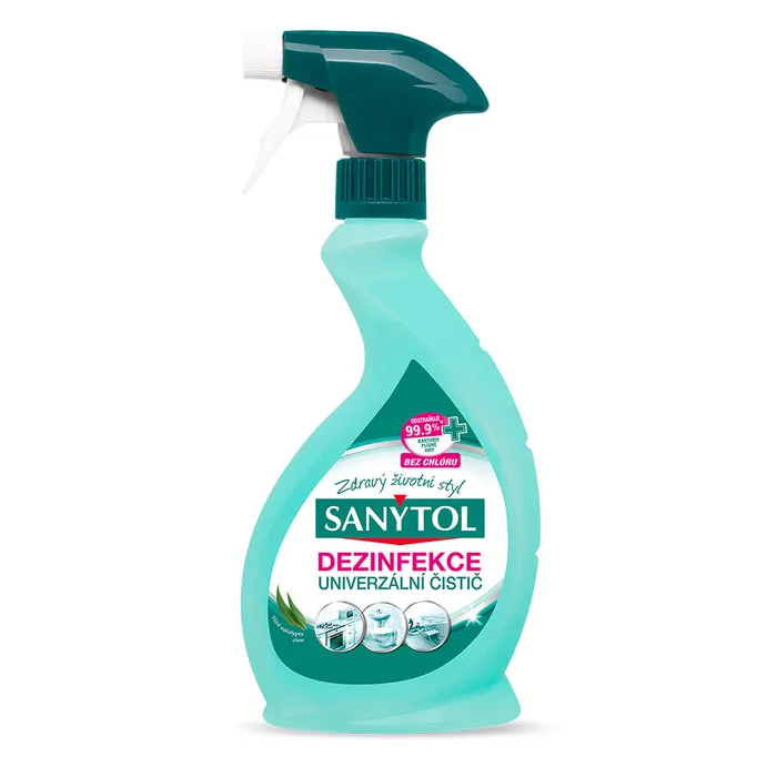 Hlavný obrázok produktu Sanytol Eukalyptus Dezinfekční univerzální čistící prostředek rozprašovač 500 ml