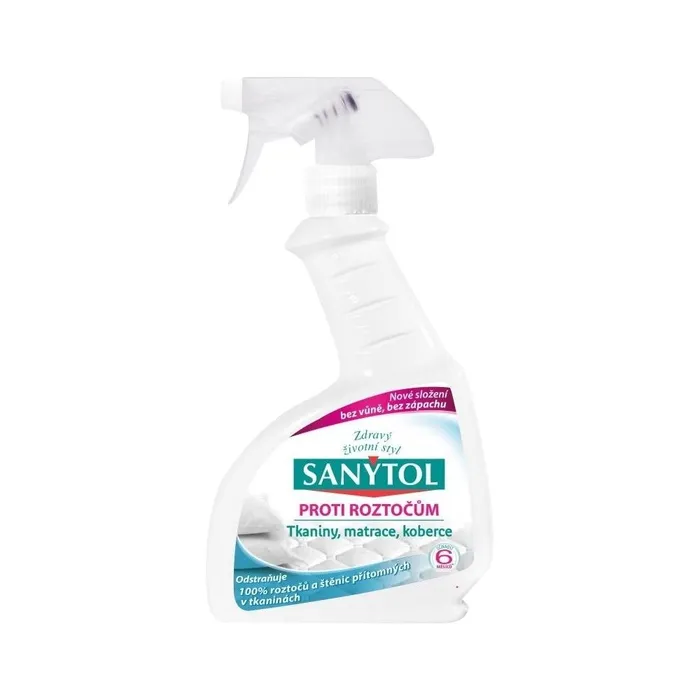 Hlavný obrázok produktu Sanytol proti roztočům, hubí roztoče a štěnice, rozprašovač, 300 ml