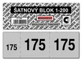 Ďalší obrázok produktu Šatňové bloky 1 - 200 čísel ET295