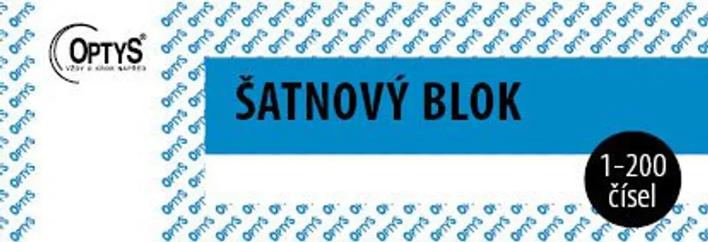 Hlavný obrázok produktu Šatnový blok, 200 listů 1280