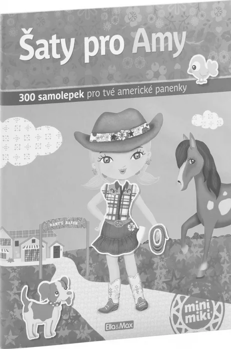 Hlavný obrázok produktu Šaty pro AMY - kniha samolepek