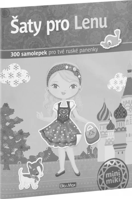 Hlavný obrázok produktu Šaty pro LENU - kniha samolepek