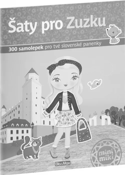 Hlavný obrázok produktu Šaty pro ZUZKU – Kniha samolepek
