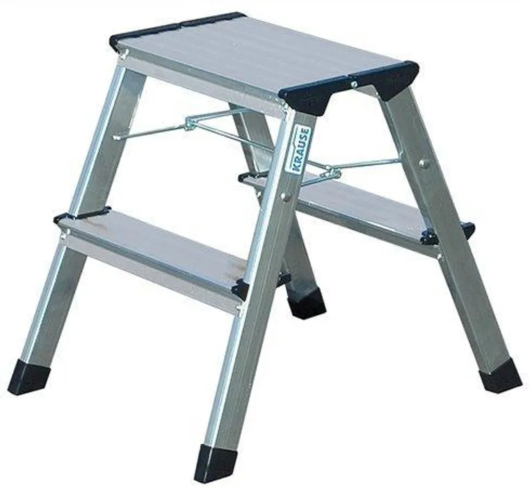 Hlavný obrázok produktu Schůdky, 2x2 schody, hliníkové, KRAUSE "Treppy"