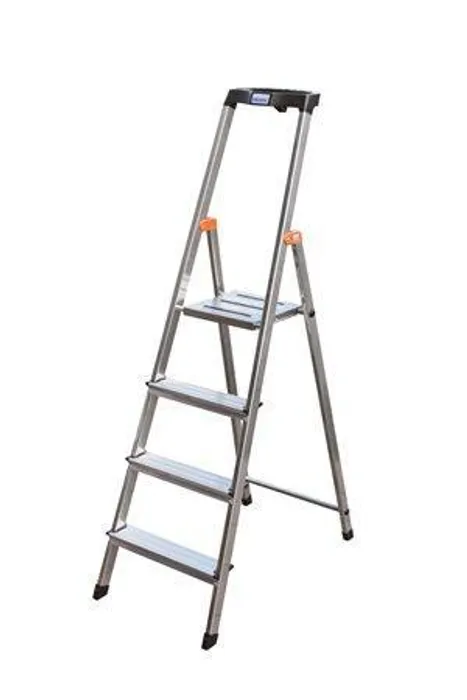 Hlavný obrázok produktu Schůdky, 4 schody, hliníkové, KRAUSE "Safety"