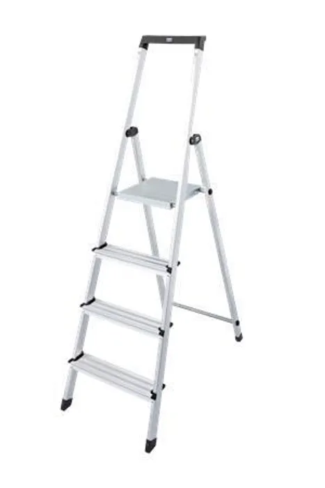 Hlavný obrázok produktu Schůdky, 4 schody, hliníkové, KRAUSE "Solidy"
