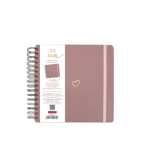 Scrapbook Luxi - 210x210 - lamino - staroružová