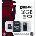 Ďalší obrázok produktu SecureDigital SDHC 16GB micro paměťová karta s adaptérem, Class 10, Kingston