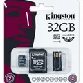 Ďalší obrázok produktu SecureDigital SDHC 32GB micro paměťová karta s adaptérem, Class 4, Kingston