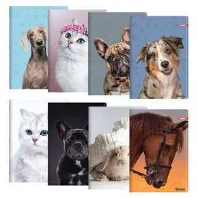 Zošit A4, linajkovaný 444, 40 listov, Exclusive "Cute Animals"
