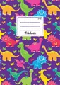 Zošit "Dinosaurus", A5, štvorčekovaný, 32 listov, VICTORIA