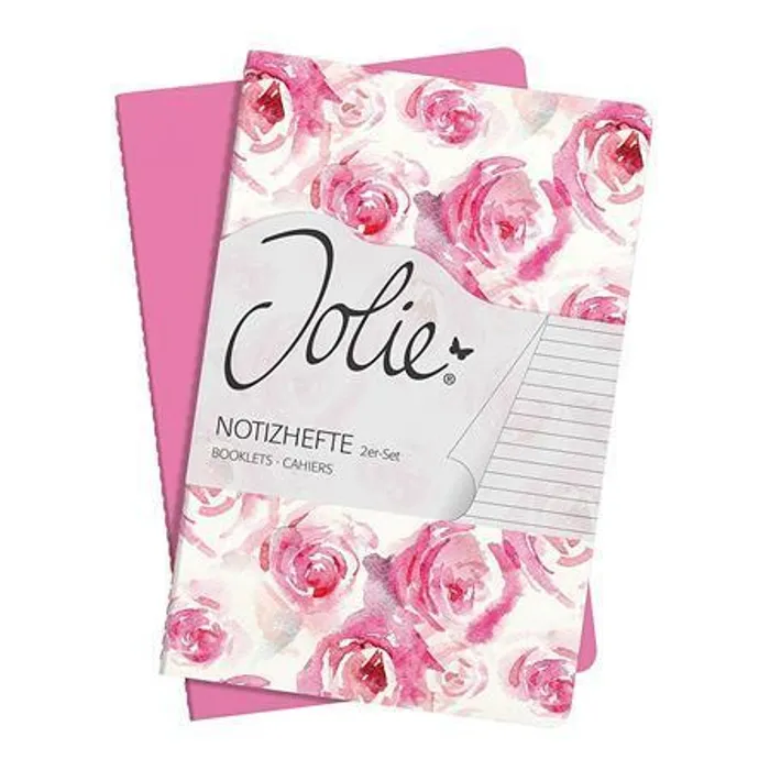 Hlavný obrázok produktu Sešit "Jolie", růžová/růže, A5, linkovaný, 32 listů, SIGEL