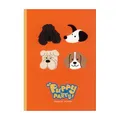 Linkovaný zošit B5 M&G Puppy Party! (4 dizajny)