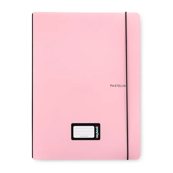 Hlavný obrázok produktu Sešit PP Oxybook A4 40 listů PASTELINI růžová