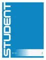 Zošit Študent, čistý, A4, 32 listov, ICO