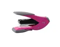 Spinkacia "EasyTouch 30 Half Strip", ružovo-sivá, 24/6, 30 listov, s plochým spinkaním, REX