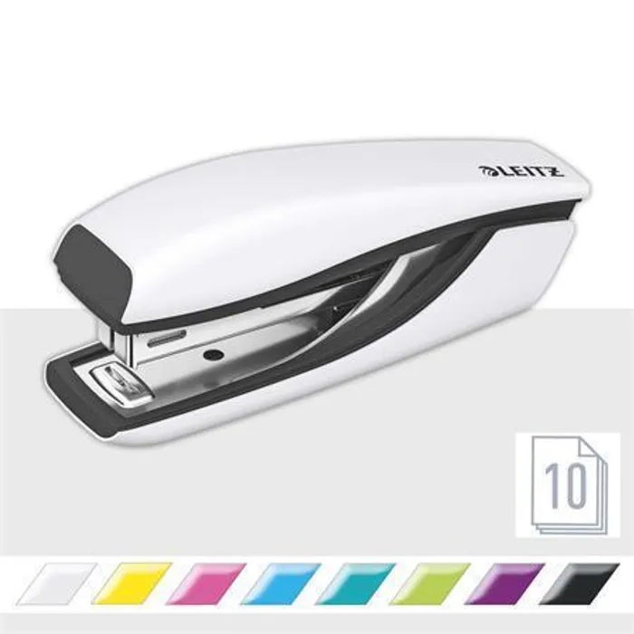 Hlavný obrázok produktu Sešívačka "Nexxt Wow 5528", bílá, mini, No.10, 10 listů, kov, LEITZ
