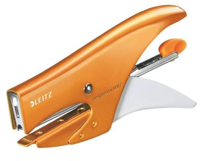 Hlavný obrázok produktu Sešívačka "Wow", metalická oranžová, No. 10, 15 listů, kovová, LEITZ