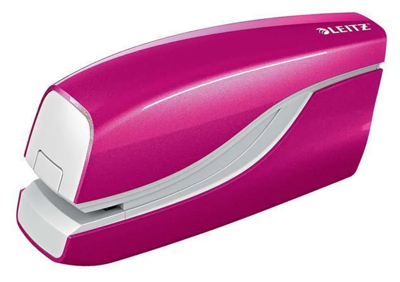 Hlavný obrázok produktu Sešívačka "Wow", růžová, elektrická, No.10, 10 listů, LEITZ