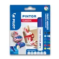 Set dekoratívnych popisovačov "Pintor M", 6 farieb klasik, 1,4 mm, PILOT