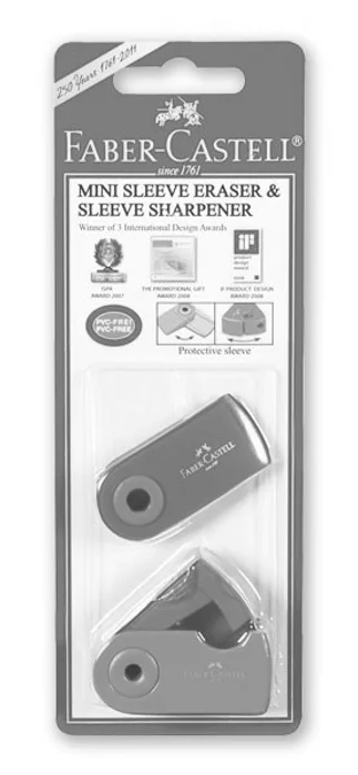 Hlavný obrázok produktu Set Sleeve mini pryž a ořezávátko