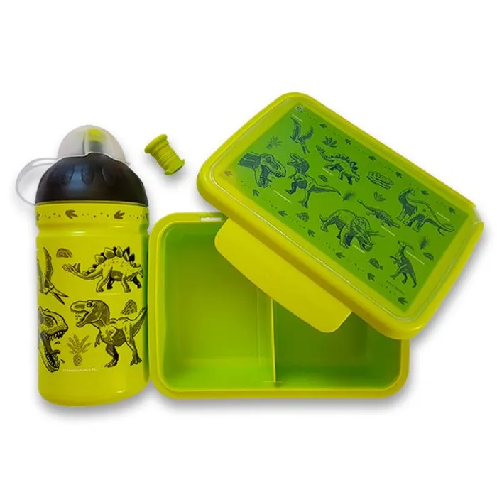 Hlavný obrázok produktu Set Zdravá lahev 0,5 l a Zdravá sváča Dinousauři