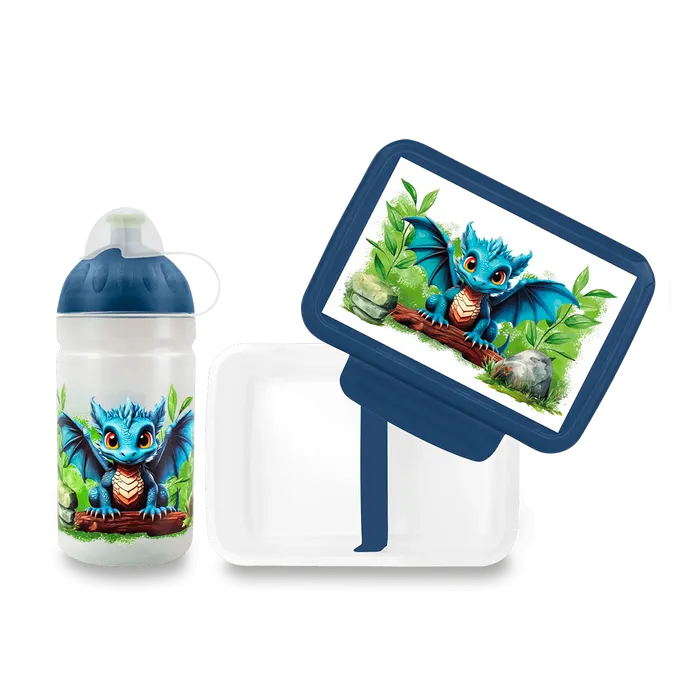 Hlavný obrázok produktu Set Zdravá lahev 0,5 l a Zdravá sváča - dráček