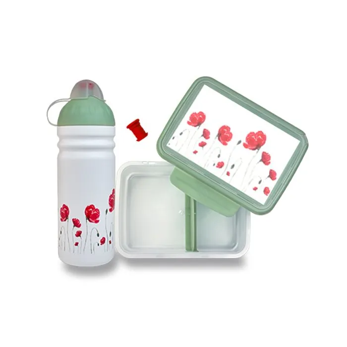 Hlavný obrázok produktu Set Zdravá lahev 0,5 l a Zdravá sváča Vlčí máky