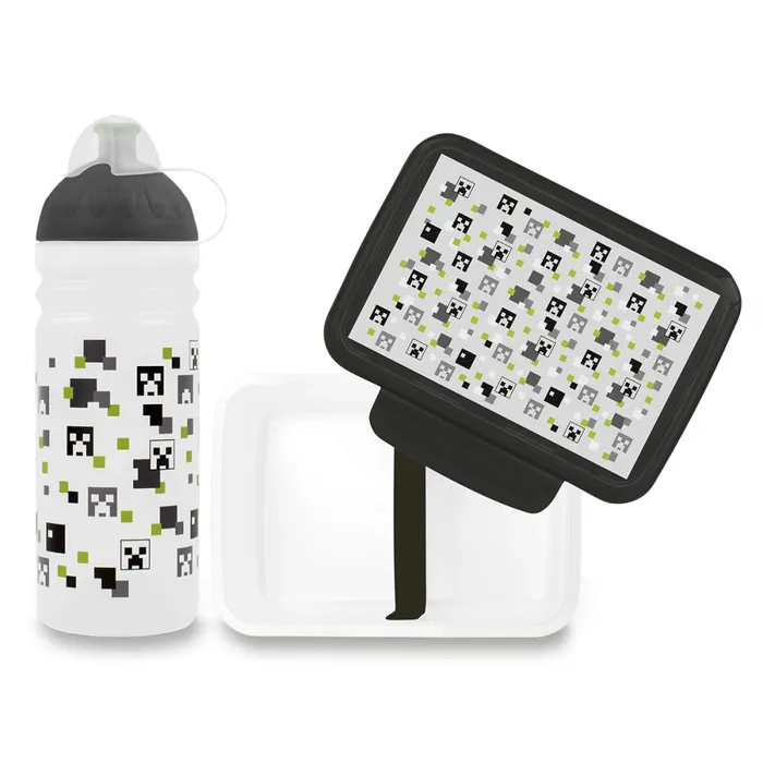 Hlavný obrázok produktu Set Zdravá lahev 0,7 l a Zdravá sváča Pixel head