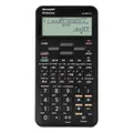 Sharp Kalkulačka EL-W531TL, čierna, vedecká, bodový displej, plastový kryt