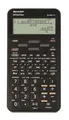 Sharp Kalkulačka EL-W531TL, čierna, vedecká, bodový displej, plastový kryt