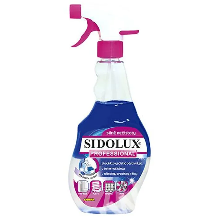 Hlavný obrázok produktu Sidolux Professional dvoufázový čisticí prostředek na silné nečistoty rozprašovač 500 ml