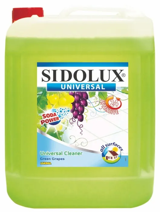Hlavný obrázok produktu Sidolux Universal Soda Zelené hrozny mycí prostředek na podlahy 5l