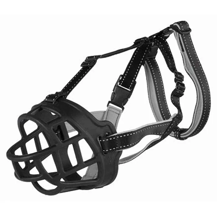 Hlavný obrázok produktu Silikonový náhubek FLEX M 25 cm/hlava max.19 cm černý
