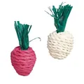 Ďalší obrázok produktu Sisalová reďkovka biela a červená 8 cm (2 ks)