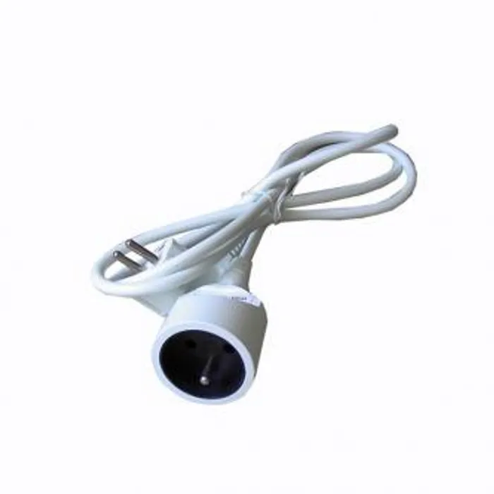 Hlavný obrázok produktu Síťový kabel 230V prodlužovací, CEE7 (vidlice)-zásuvka, 5m, VDE approved, bílá