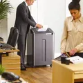 Ďalší obrázok produktu Skartovací stroj "Intellishred 485Ci", křížový řez, 28-30 listů, FELLOWES