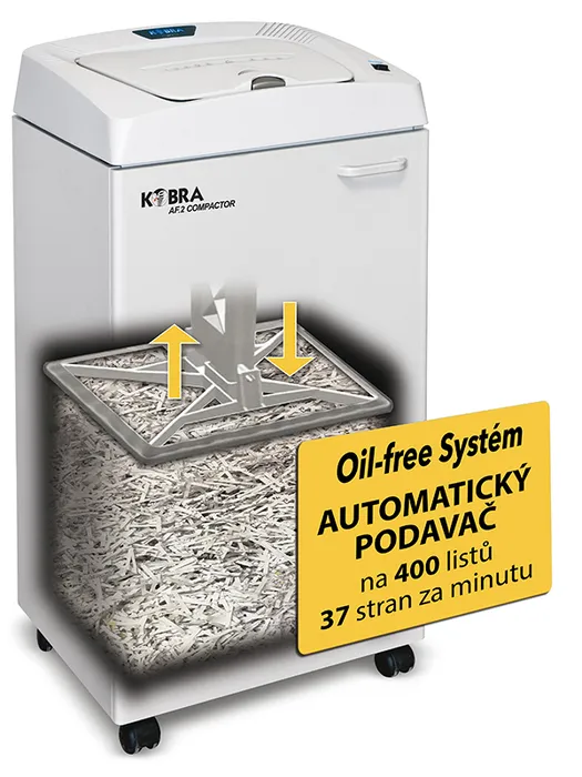 Hlavný obrázok produktu Skartovací stroj KOBRA AF.2 Compactor