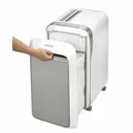Skartovací stroj Microshred LX221, biela, krížový mikrorez, 18 listov, FELLOWES