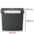 Ďalší obrázok produktu Skartovačka Momentum S206, 6 listov, pásky, REXEL
