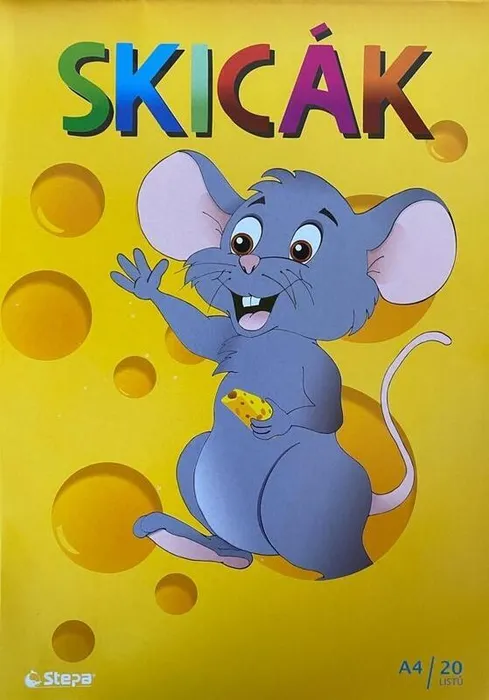 Hlavný obrázok produktu skicák A4 20 listů