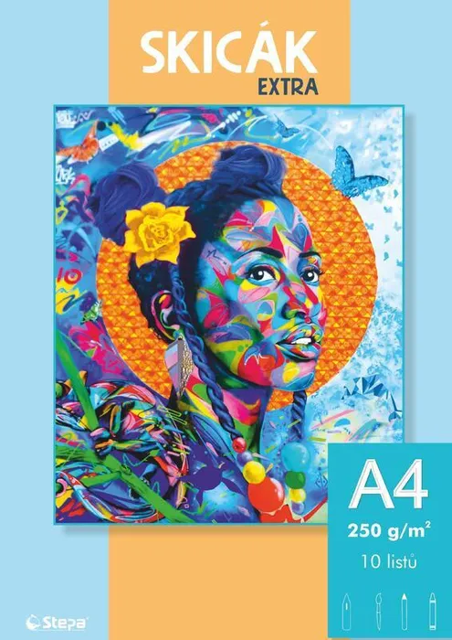 Hlavný obrázok produktu Skicák A4/10listů EXTRA